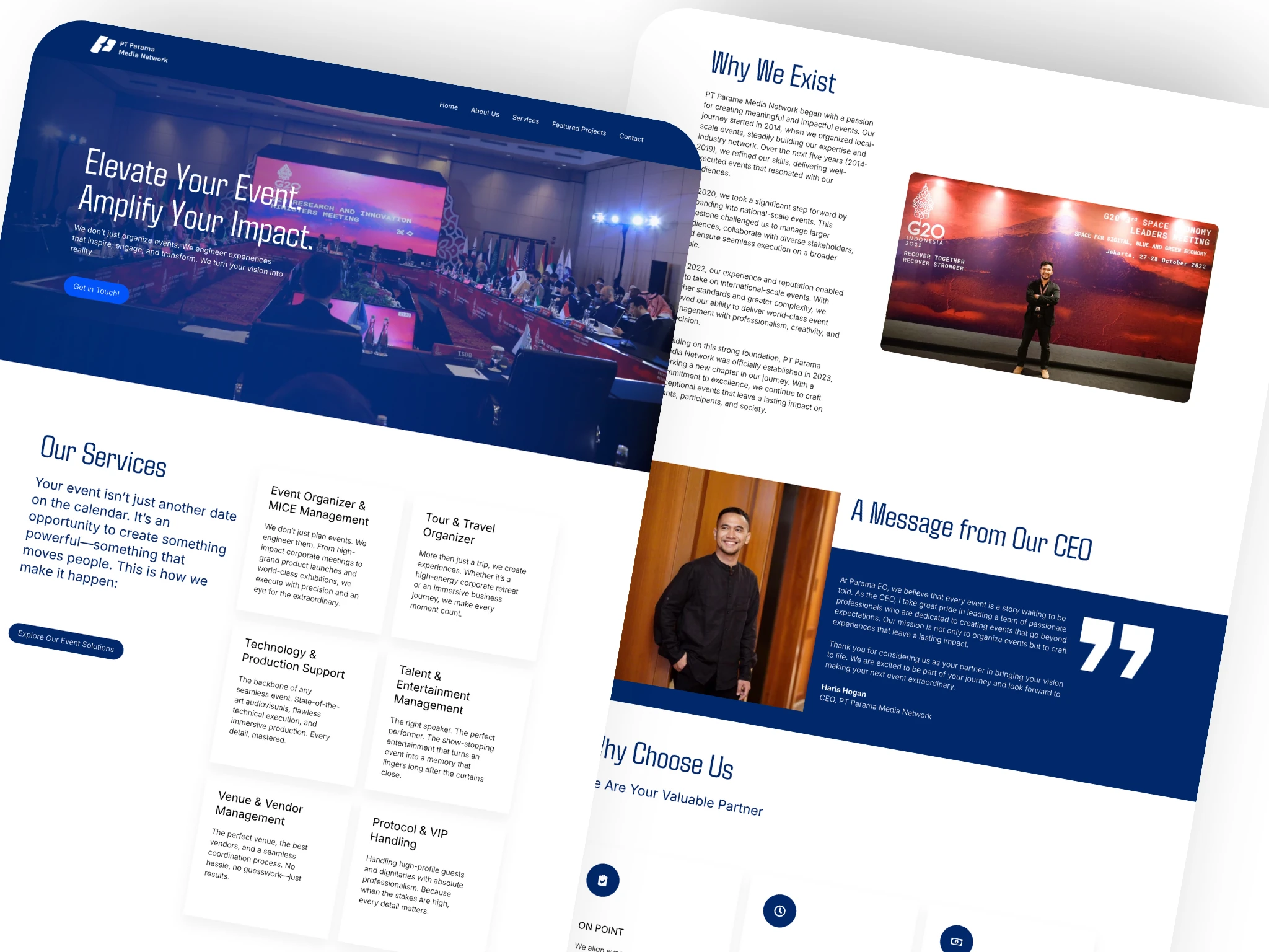 Portofolio Jasa Pembuatan Website - Parama.co.idJasa Konveksi Pakaian