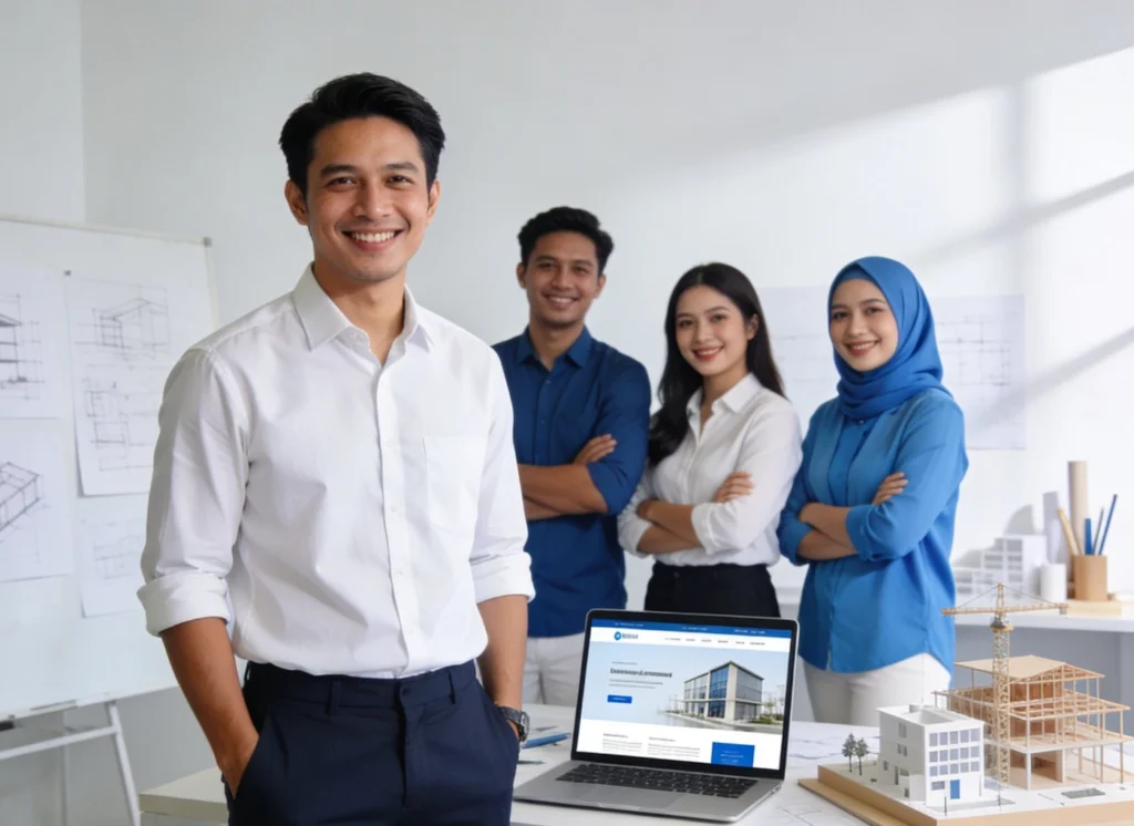 Web untuk arsitek & desain interior - Tatamaya.co.id